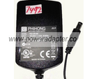 PHIHONG PSC12R-090 AC ADAPTER 9V DC 1.11A NEW -(+) 2.1x5.5x9.3 PHIHONG PSC12R-090 AC ADAPTER 9V DC 1.11A NEW -(+) 2.1x5.5x9.3